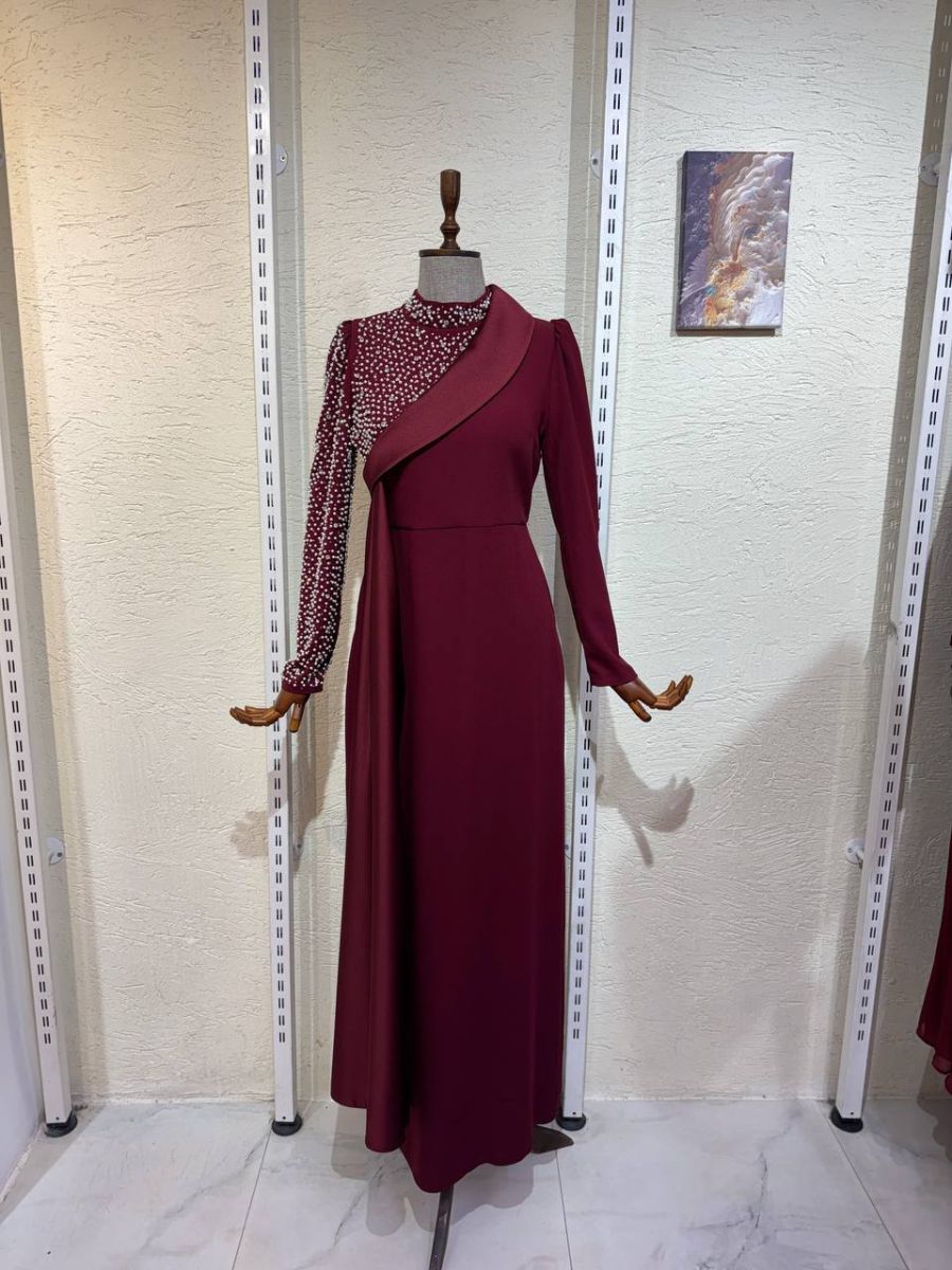0012 ABİYE BORDO RENGİ